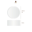 Picture of Milk System MFC Tabs White 4.0 – 100 Tablets